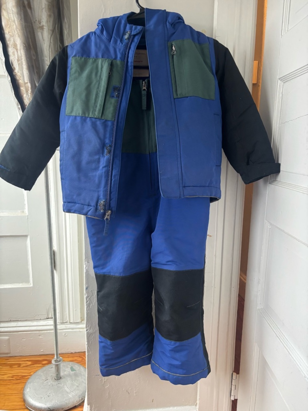 SET! Hanna Andersson Blue Winter/Ski Jacket and matching snow suit